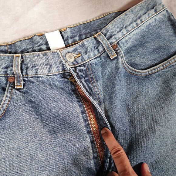 Vintage Lucky Brand Slim Fit Denim Jeans Mens 38 (Fits 36x32) Made In USA - Picture 2 of 11